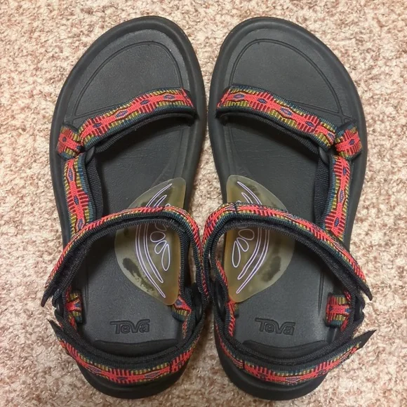 Teva Women's Hurricane XLT2 Red Aztec Strap Sandals Size 9 ✨NEW! - Picture 2 of 6